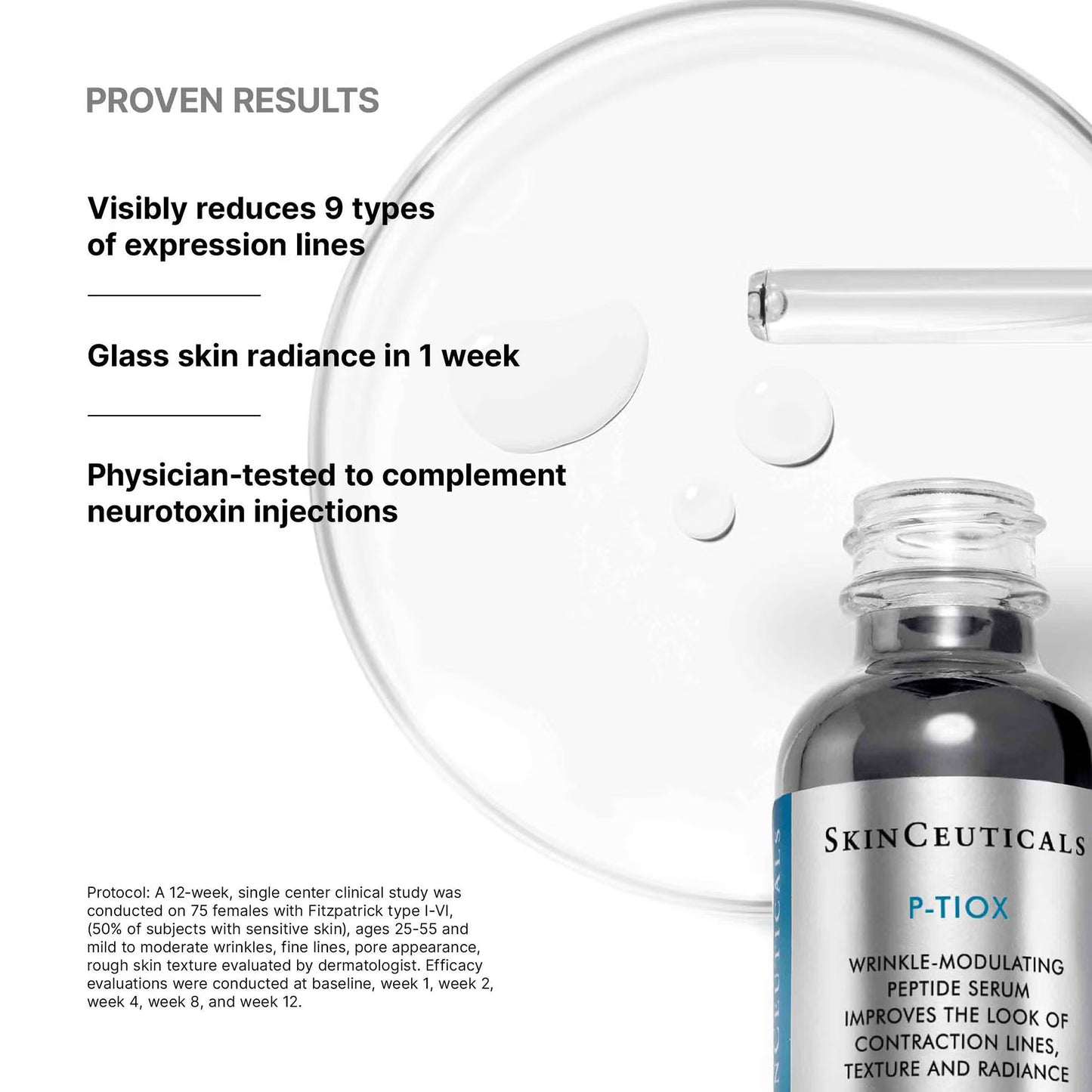 SkinCeuticals P-TIOX Anti-Wrinkle Peptide Serum (30ML)